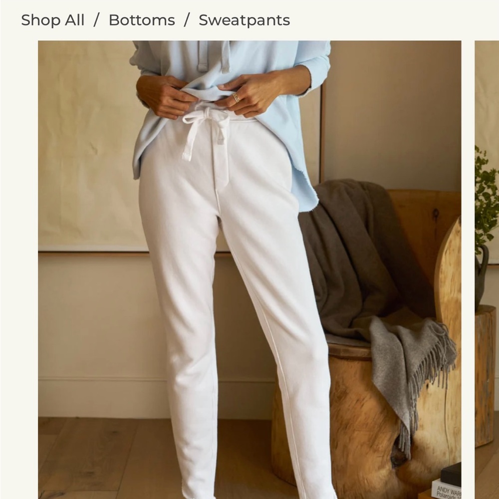 Frank & Eileen White Sweatpants